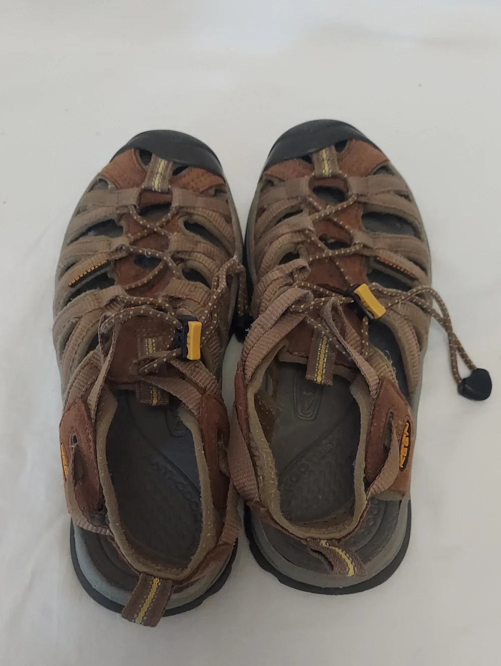 Keen Kids Brown and Black Closed-Toe Sandals Size 4 Water Shoe